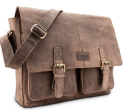 Leder Laptoptasche 15 Zoll