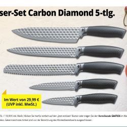 5 teiliges Messerset als gratis Beigabe