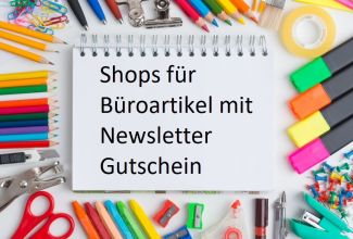 Newsletter Gutschein Bürobedarf