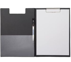 Günstige A4 Schreibmappe mit Klemmbrett