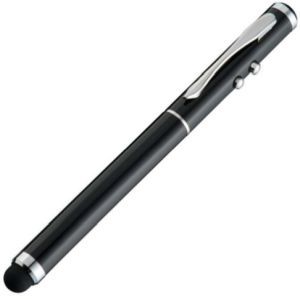 LED Touchpen Metall-Laserpointer